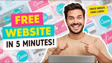 ৫ মিনিটে বিনামূল্যে ক্যানভা ওয়েবসাইট - কীভাবে আপনার নিজস্ব পোর্টফোলিও ওয়েবসাইট তৈরি করবেন ধাপে ...