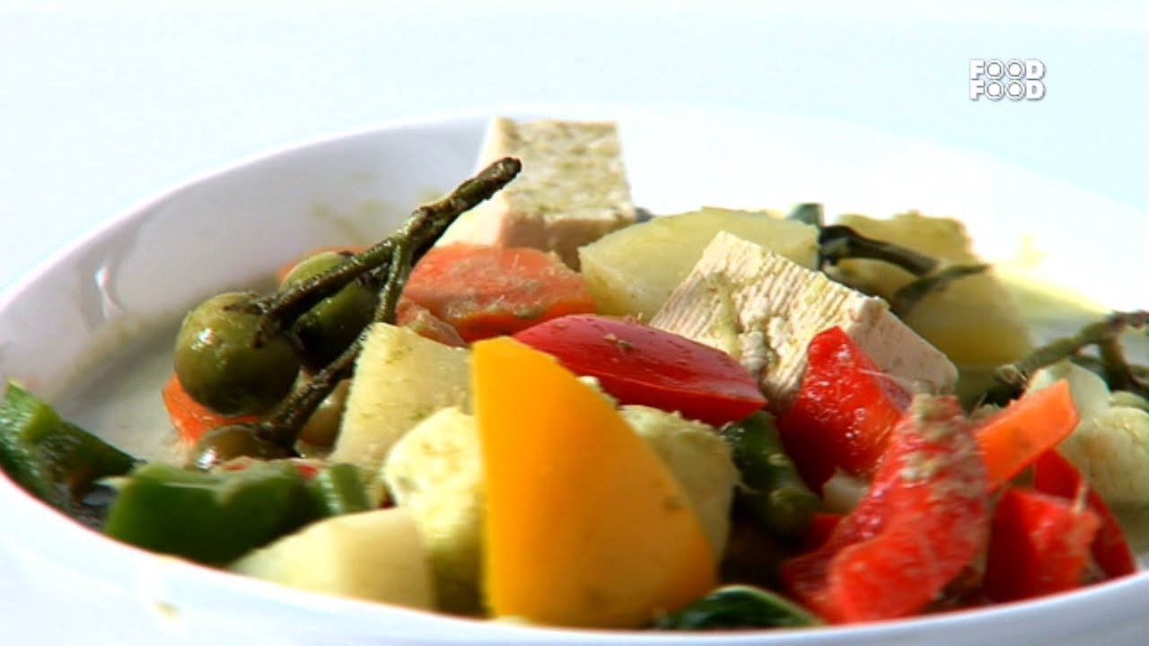 Green Vegetable Curry Thai Style - Sanjeev Kapoor