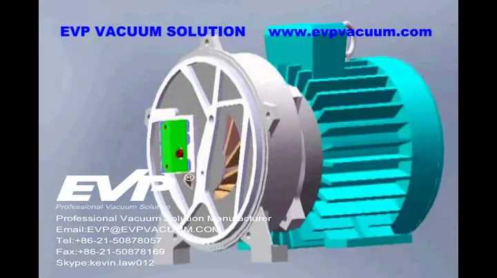 How 2BV monoblock liquid ring vacuum pump assembly