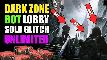 DARK ZONE BOT LOBBY GLITCH! UNLIMITED RAID EXOTICS SOLO! The Division 2 Best GEAR Exotic Farming S1