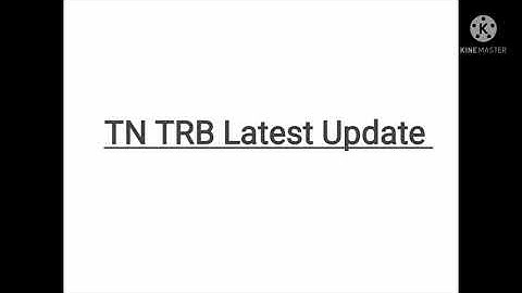 TN TRB Polytechnic lectures exam date announced 2021 in Tamil