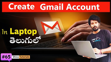 How to Create Gmail Account - in Telugu - Laptop | Create Google Account | New Gmail Login | Email
