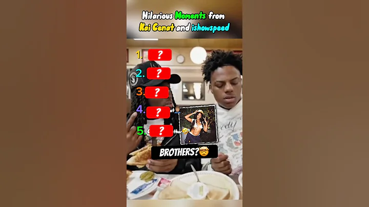 Kai Cenat and ishowspeed Hilarious Moments! #viral #viralshorts