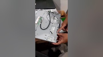 How to dismantle Posiflex KS7215 LCD