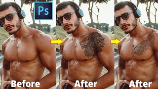 Create & Apply Realistic Tattoos in Photoshop screenshot 1