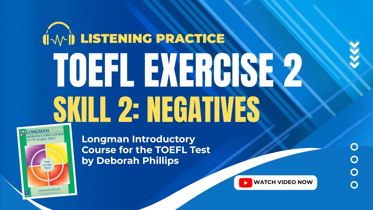 TOEFL Exercise 2 Listening Longman Introductory