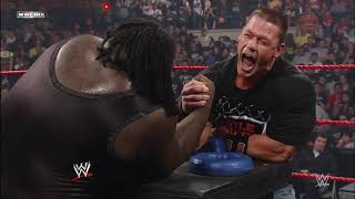 John Cena vs. Mark Henry - Arm Wrestling Contest: Raw, Feb. 4, 2008