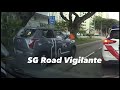 20mar2023  p plate driver  getgo  driving with handbrake get assisted by  singapore police officers