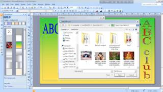 Create a banner in microsoft office publisher