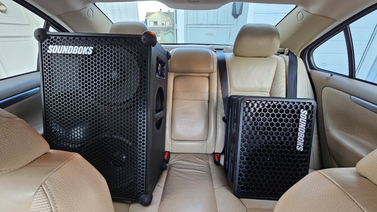 Soundboks 3 & Go Bass Test In The Car YouTube