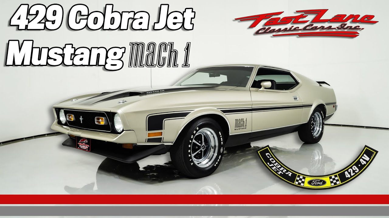 1971 Mustang Mach 1! For Sale at Fast Lane Classic Cars!