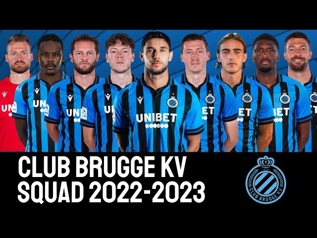 Club Brugge KV Official Squad 2022/23 + New Player's  Jupiler Pro League(Belgium)  Season 2022-23 