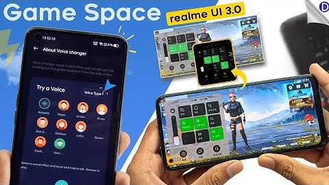 Realme UI 3.0 Game Space New Update | Voice Changer Features in India | 4D Vibration Available ⚡⚡