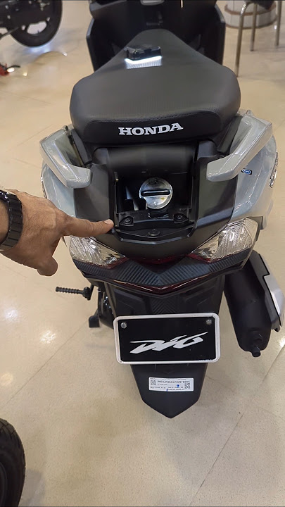 New 2024 Honda Dio 125 - External Fuel Lid