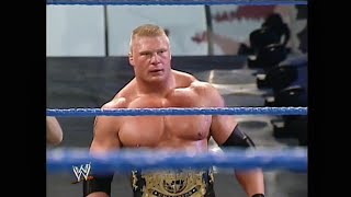 Brock Lesnar Vs A-Train - Smackdown 04242003 12