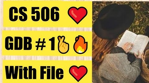 CS506 GDB 1 Solution Fall 2022 with File ❤