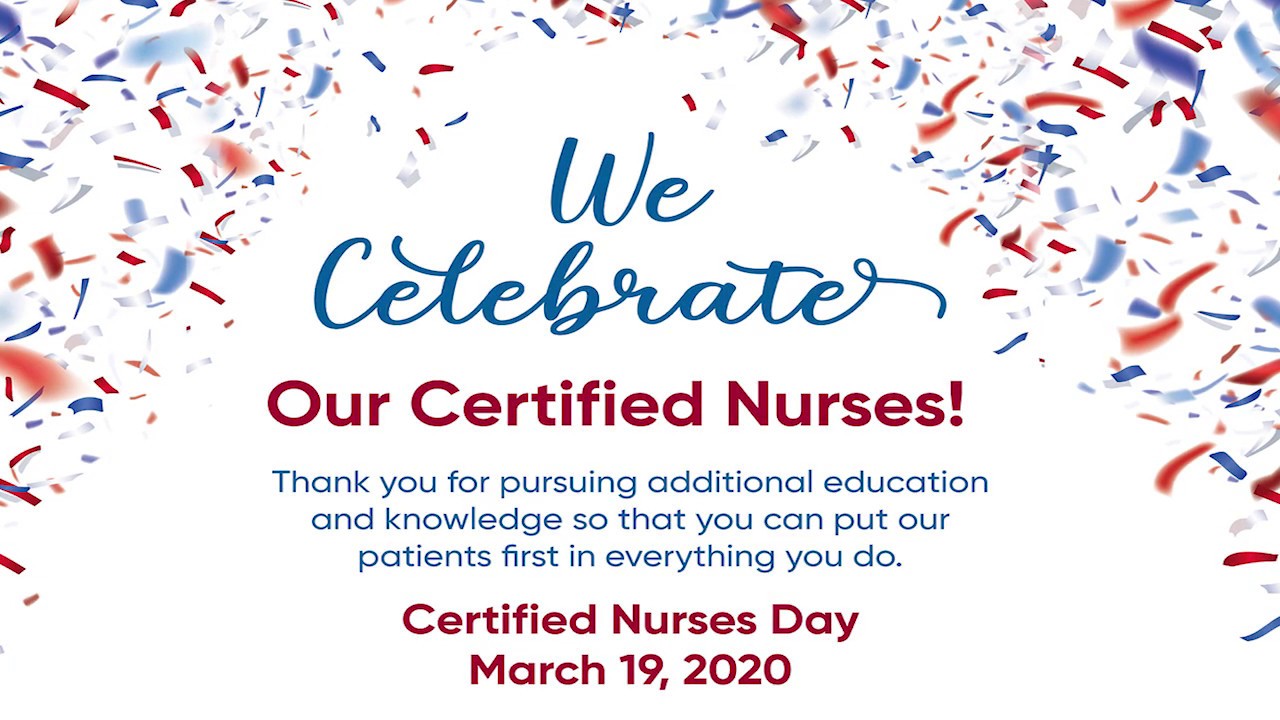 Certified Nurses Day 2020 - YouTube