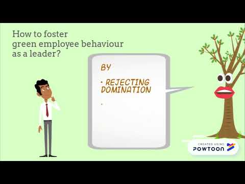 How to foster green employee behaviour as a leader