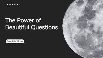 The Power of Inquiry: A Visual Summary of "A More Beautiful Question" by Warren Berger