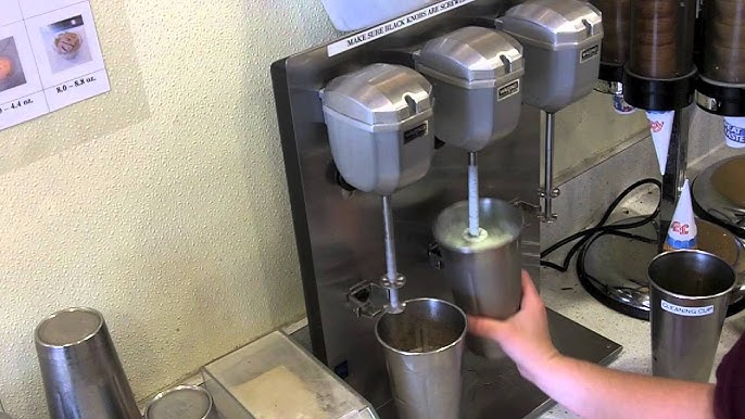 Making a Milkshake with the Hamilton Beach Drink Mixer