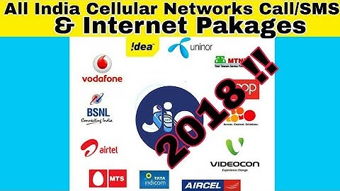 How To Activate-Deactivate All Mobile (Internet/SMS & Call Packages) Of All Networks In India 2018