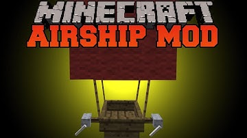 Minecraft Mod Showcase - Airship Mod