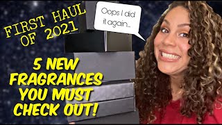 🔥FIRST FRAGRANCE HAUL OF 2021🔥 | 6 NEW PERFUMES YOU MUST SNIFF | UNBOXING | PERFUME COLLECTION
