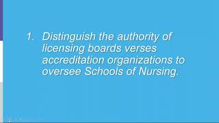 Ensuring Licensure and Accreditation for the School of Nursing: The Role of Clinical Faculty