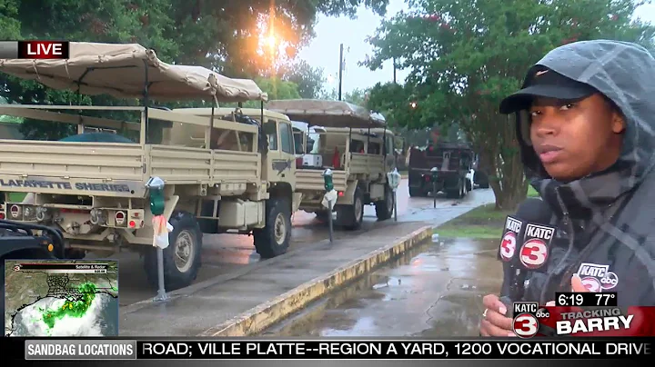 Lafayette Parish officials prepared for Barry's arrival