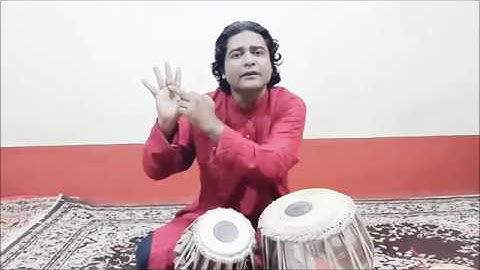 Tabla Lesson 11 || Teen Taal First Kyada Complete (VISTAR PART 5 With TIHAI)