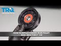 How to Replace Serpentine Belt Ribbed Idler Pulley 2004-2008 Ford F-150 54L