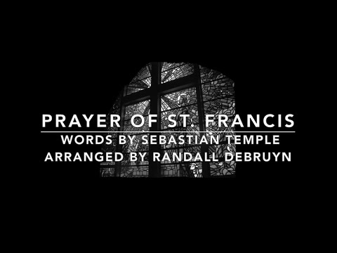 Prayer of St. Francis | Make Me A Channel Of Your Peace | Lyrics | R. DeBruyn | Catholic Song
