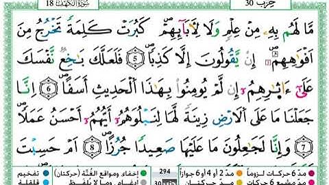 سورة الكهف كاملة و مكتوبة بصوت رائع و تلاوة خاشعة