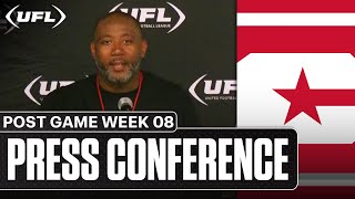 DC Defenders Week 8 Postgame Press Conference | United Football League