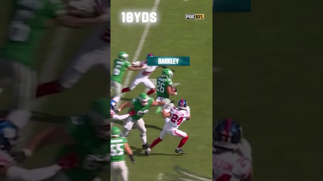 Saquon Barkley didn't wait to score against his former team 😤 