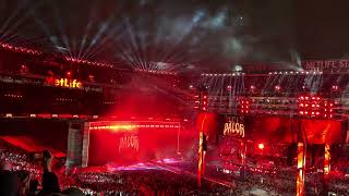 Finn Balor Demon entrance at Wrestlemania 35