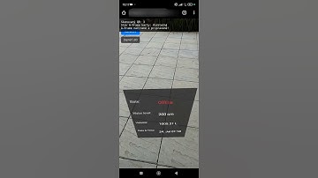 QR code AR scene trigger - sensor state dashboard #ar #card #iot