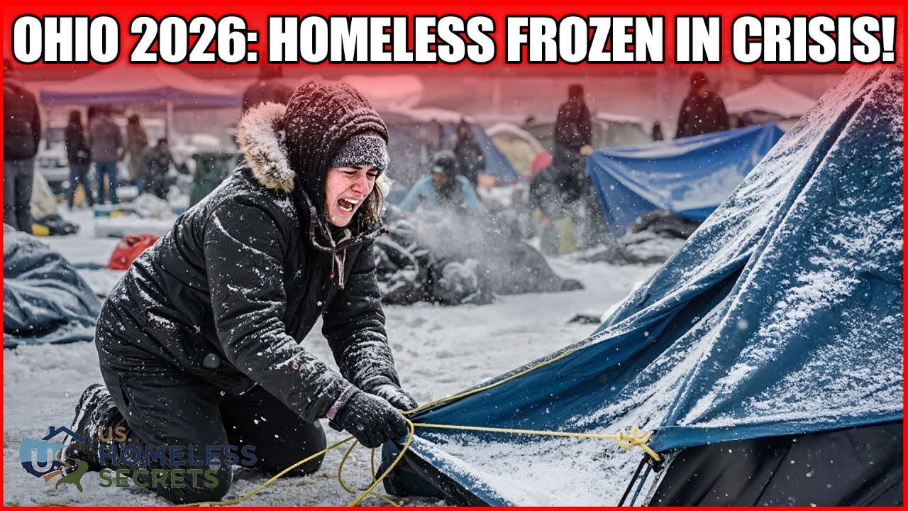 Ohio's Homeless Crisis 2026: Living in Makeshift Tents and 11000 Homelessness? | Documentary