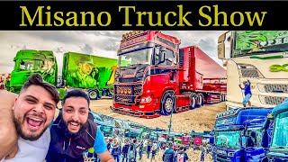 Truck Show - Weekend del Camionista - MISANO 2024 - Truck festival - V8 Open Pipes Sound!!!