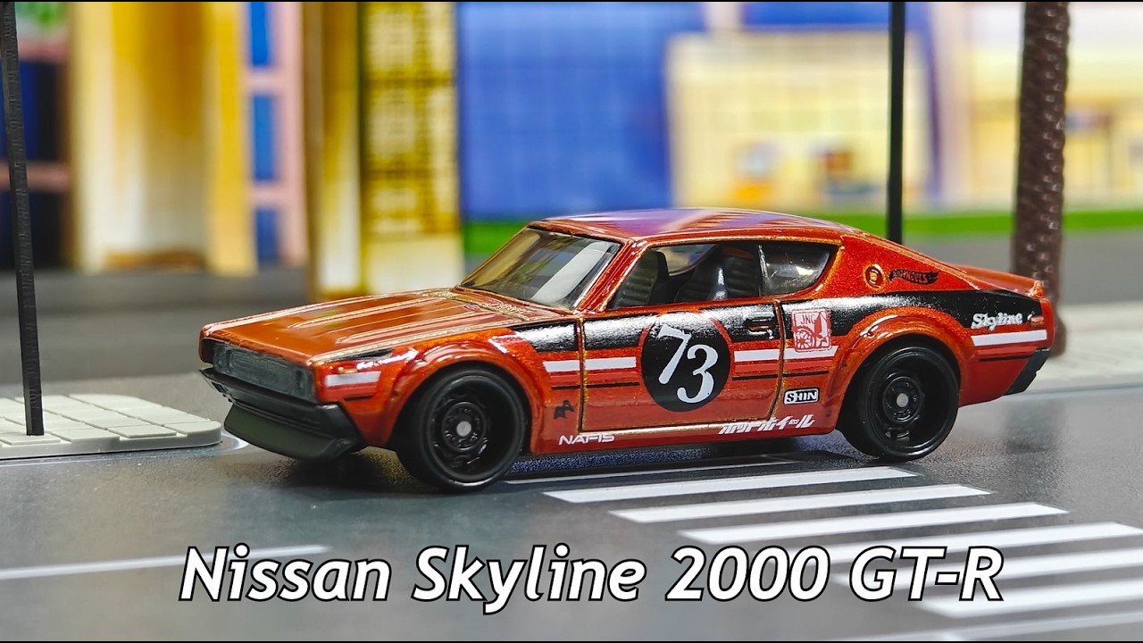 Nissan Skyline 2000 GT-R - (Hot Wheels X0092) - YouTube
