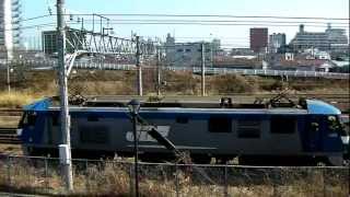 EF210‐13号機　4095レ　新鶴見信号所にて