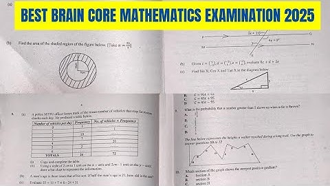 Best Brain Mathematics October 2025 Mock Questions and Answers