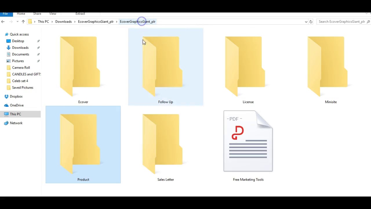 Ecover Graphics Giant - The Wholesale PLR Store Preview