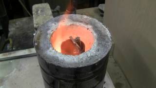 Do It Yourself Coffee Can Mini Foundry - Intro And Demo