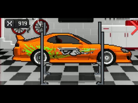 Paul Walker's Toyota Supra || Pixel Car Racer