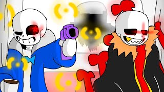 sudden changes sans vs fellsans (fullfight animation)