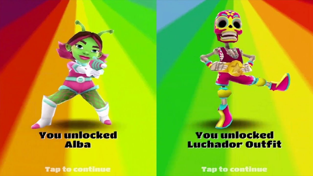 Subway Surfers: Houston VS Mexico Gameplay 