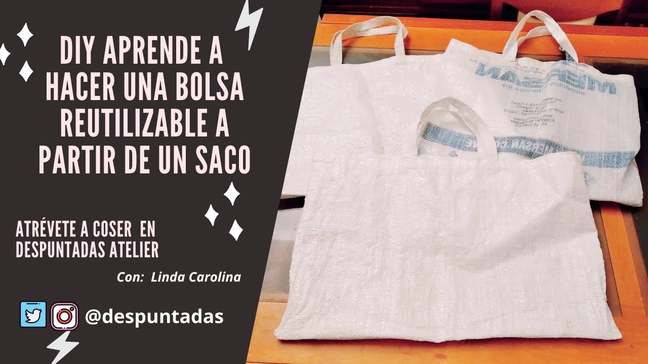 Bolsa Ecológica Reutilizable de Saco