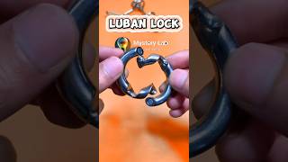 Cara Sederhana dan Cerdik Menggabungkan Dua Setengah Lingkaran Luban Lock #tekateki #puzzle #logika