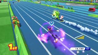 Mario & Sonic At The Rio 2016 Olympic Games - 4X100M Relay Team Wario
